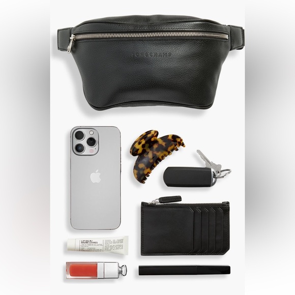 Longchamp Le Foulonne Leather Belt Bag - Picture 4 of 12